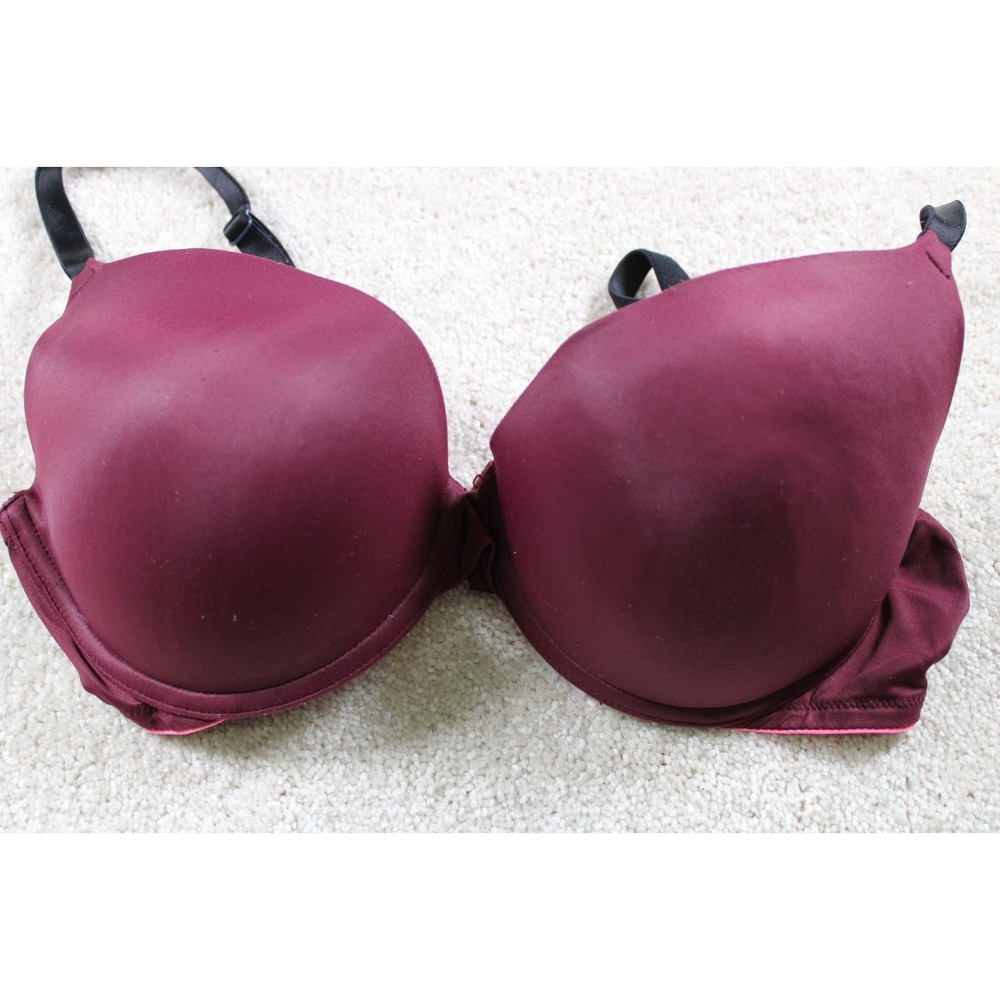 Victorias Secret Burgundy Pink Bra 34D